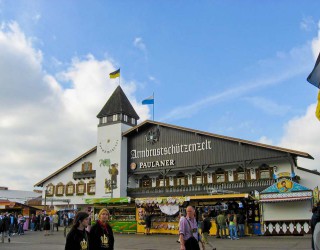 Armbrustschutzenzelt Paulaner oktoberfest 2022